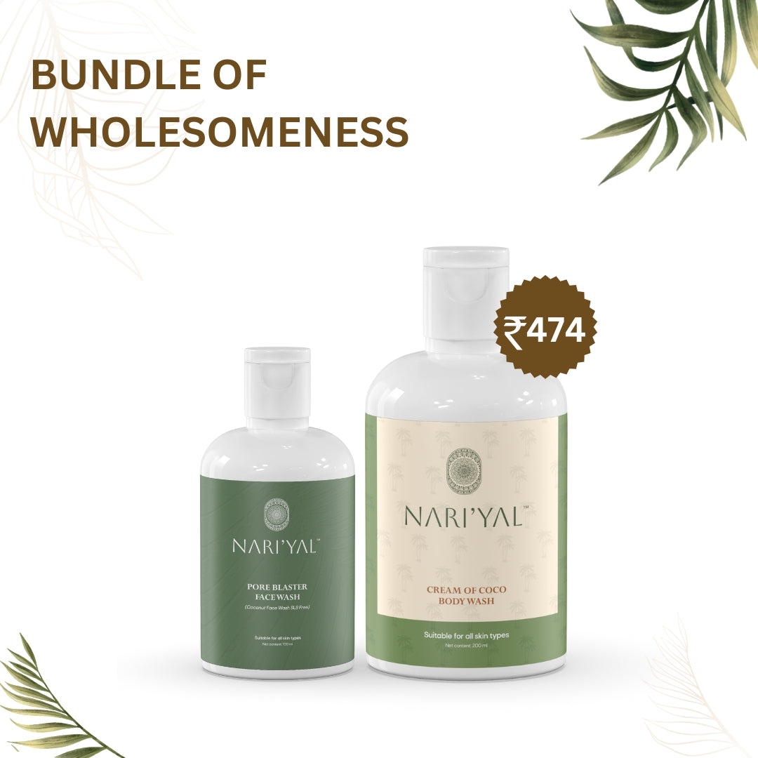 BUNDLE OF WHOLESOMNESS (Face wash 100ml, Body Wash)