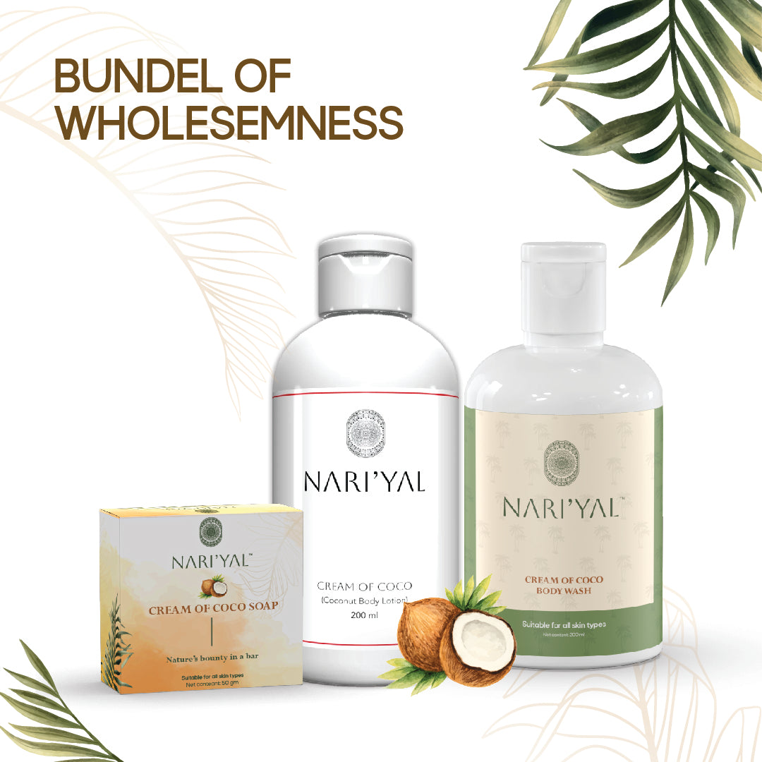 BUNDEL OF WHOLESOMNESS (Body Lotion ,Soap,Body Wash)