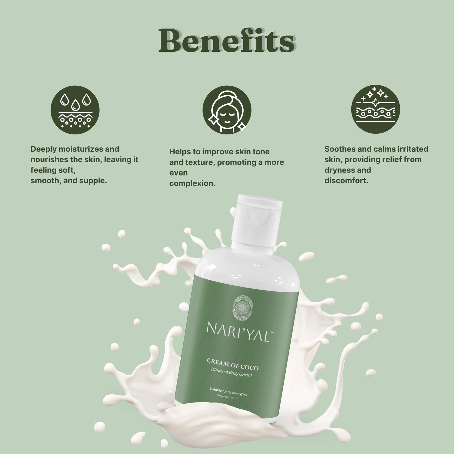 Benefits of Cream of Coco Body Lotion