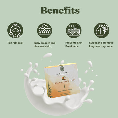 Benefits of Cream of Coco Soap