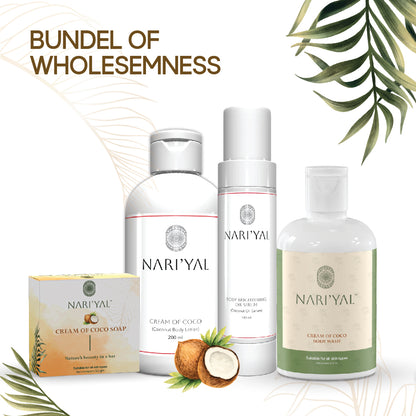 BUNDEL OF WHOLESEMNESS (Body serum, Body Lotion, Body Wash ,Soap)