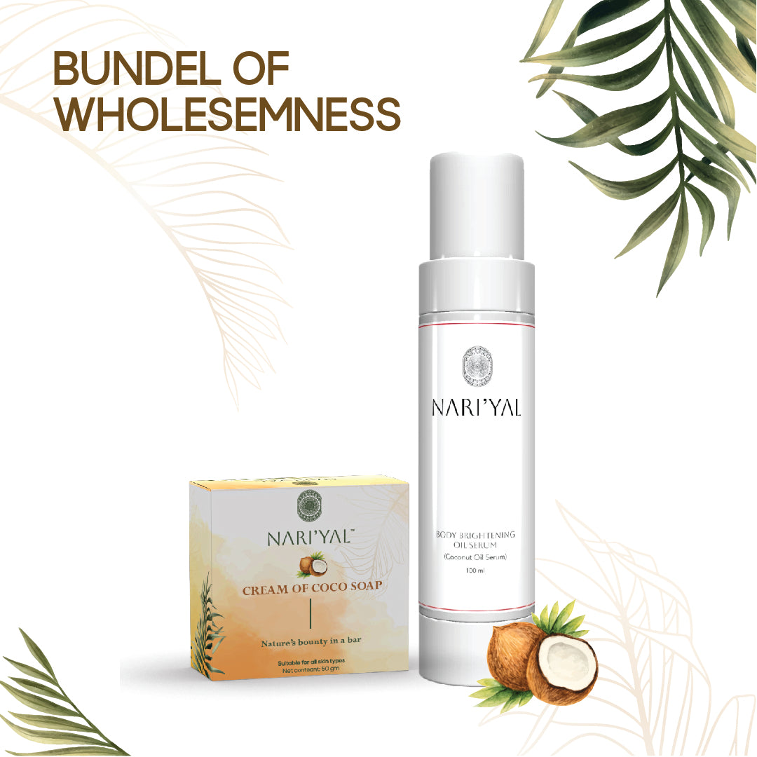 Gift Set Bundle Of Wholesomeness (Body Serum, Soap)