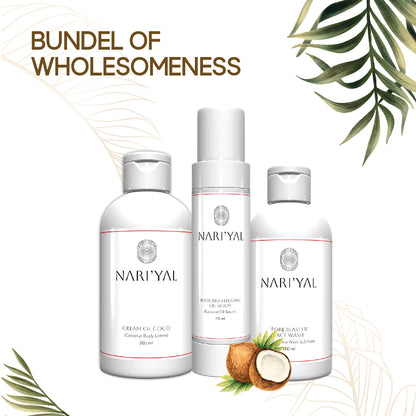 Bundle Of Wholesomeness(Face Wash +Body Lotion +Oil Serum)