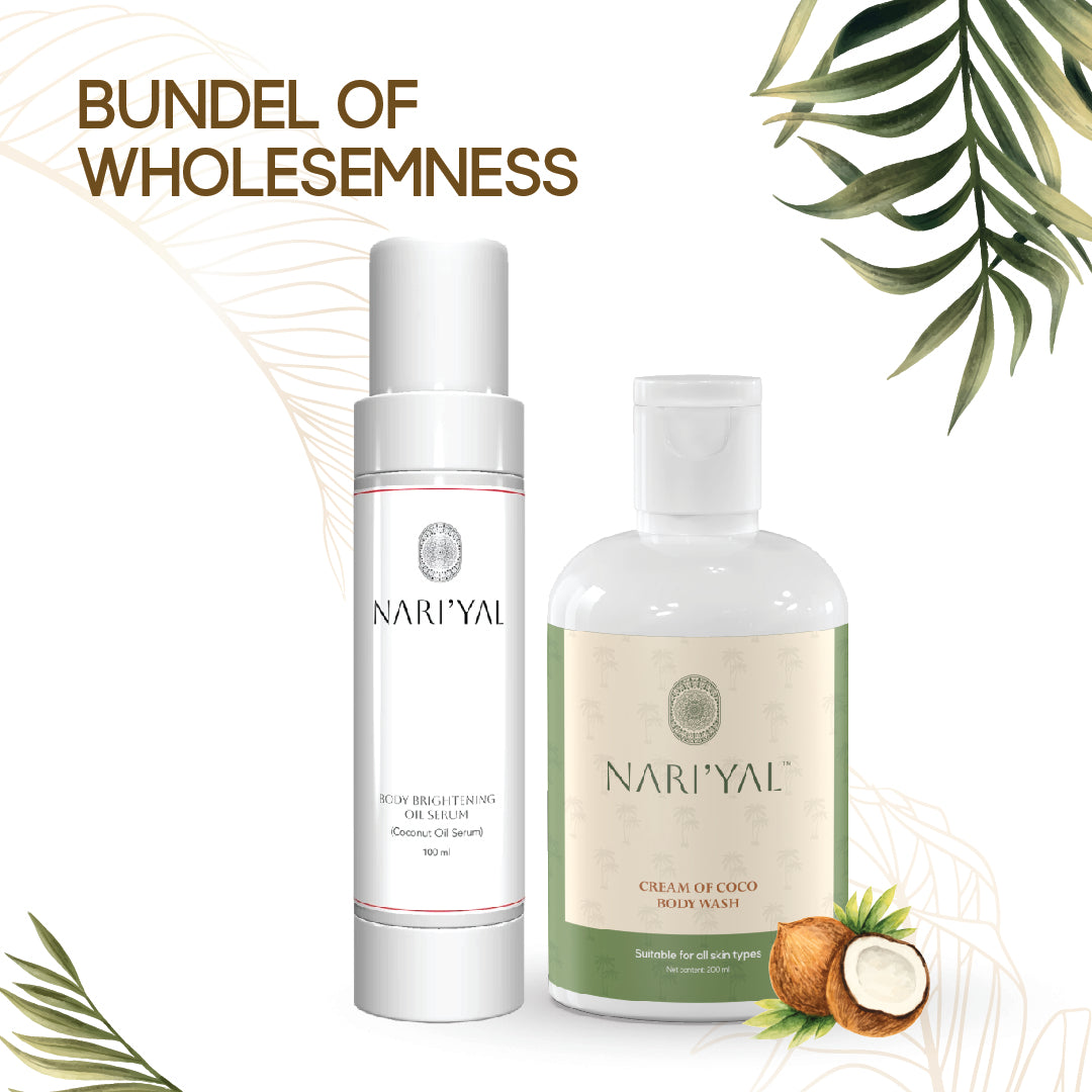 BUNDEL OF WHOLESOMNESS (Body serum,Body Wash)