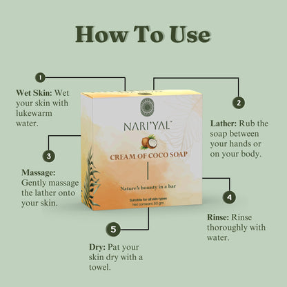 How to Use Cream of Coco Soap